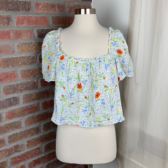 Lou & Grey Tops - Lou & Grey Floral Crop Top, S